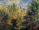 Garden Canvas Paintings - The Moreno Garden at Bordighera